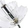 BRA SEELENA 1x60W E14+Led Chrome