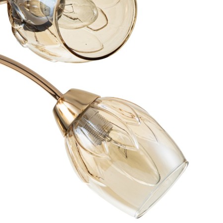 Ceiling lamp 5x40W E14, size 51x51x18 cm-2