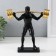 Souvenir Polystone "Seedgist" Black with gold 23x8x25 cm