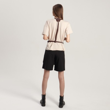 Apron for the master, the color of gray/brown-11