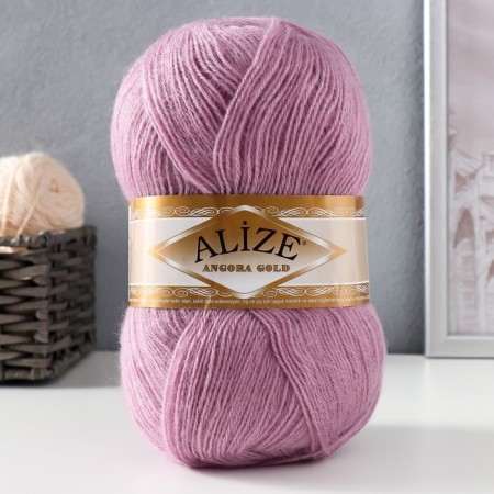 Yarn "Angora Gold" 20% wool, 80% acrylic 550m/100g (505)