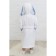 Baby robe "Bunny", height 110 cm, white+blue, Makra