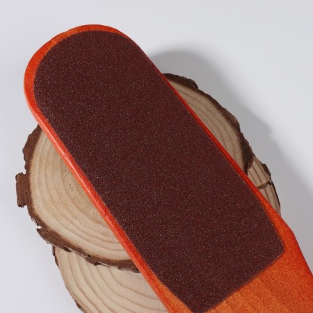 Feet heaps, sandpaper, bilateral, 26 cm, wooden-6