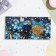 Money envelope "Happy Birthday!" Blue patterns, 16.5 x 8.5 cm