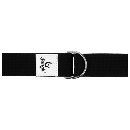 Sangh yoga set: block, belt, black color-9