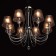 Causengers "Federica" ​​8x40W e14 chrome