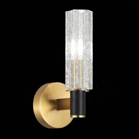 Sconces st. SL1238.301.01. Casali. 1x40 W, E14, 10x24.7 cm, brass color-2