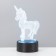 Touch -lamp "unicorn" LED 7 colors USB/from Black Black Black Risalux
