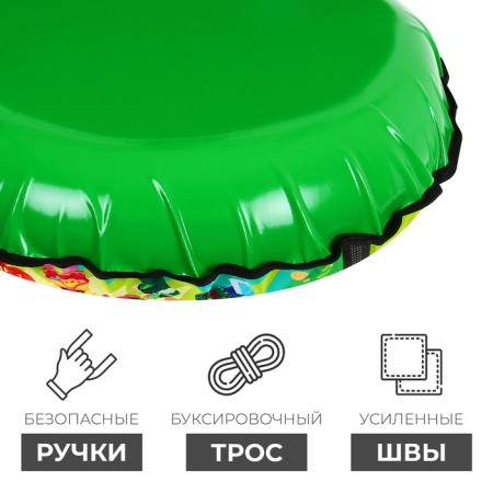 Tubing-vatrushka "Fairytale patrol", TB1-80, case diameter 85 cm-3