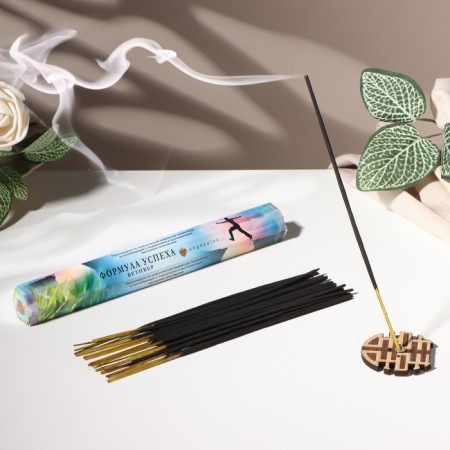 Incense "Formula of success", 20 sticks in packaging, hexagon