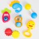 Set of rattles "Happy Baby 2", 6 pcs, Gift box