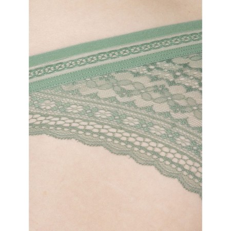 Female cowards, size 44, green color-3