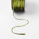 Weaving cord, metallized, d = 1 mm, 45.7 ± 0.5 m, gold color