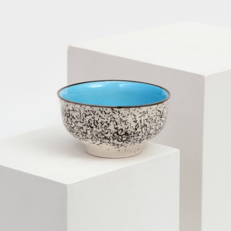 PIALA Ceramic "Persia", blue, 200 ml, 1 variety, Iran