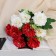 Bouquet "violet Le Dalia" 7x26 cm, mix