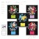 Notebook in a line of 24 sheets, 5 types of mix, cover coated cardboard, gravity farz