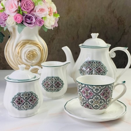 Tea set of Lenardi "Daria", 15 items-1