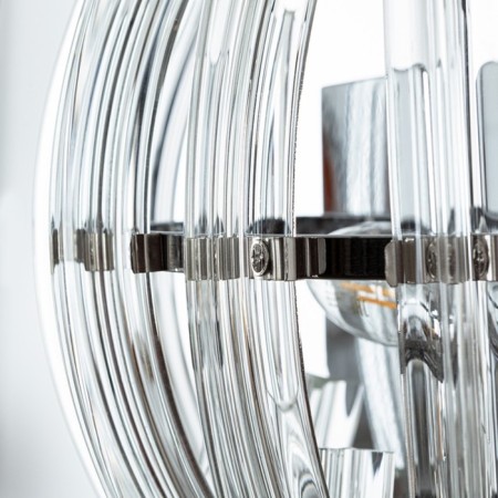 Wall lamp Arte Lamp Ella A1054AP-1CC, E14, 40 W, 25x16x27 cm, Chrome-2
