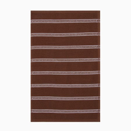 Ethel towel, col. Brown, 38x63 cm, 100% HL, Makra-1