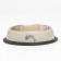 A bowl with a non -slip base with a print, 225 ml, beige