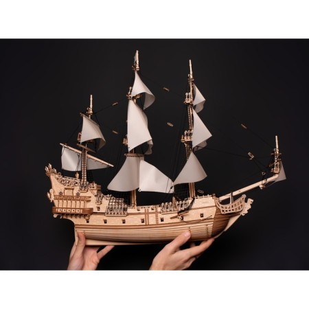 Model Model from wood Lemmo “Ship. Morning star-2 "-10