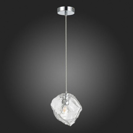 STL LUCE Sus. SL1175.103.01. Portici. 1x40 W, E14, 18x18 cm, color chromium-5