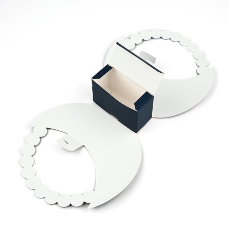 Gift box, packaging, “Happy holiday, embossing”, 23 x 21.3 x 5 cm-3