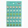 Paper stickers of the evaluation "cats and avocados", 10.5 x 18 cm