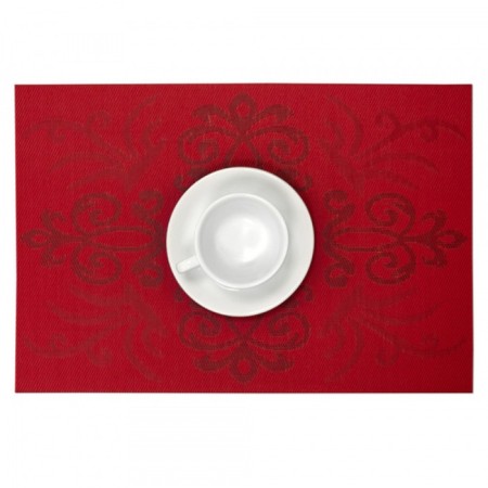 Modern napkin HMT3117-4, red, 30x45 cm