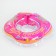 Circle of children's neck, for bathing, pink color