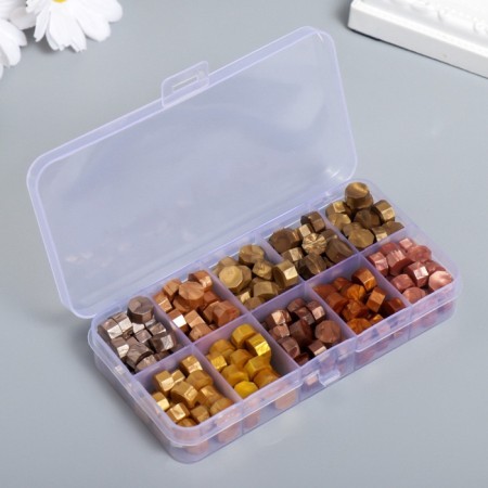 Surgus set "All shades of gold" 10 colors 12.7x6.5x2 cm-4