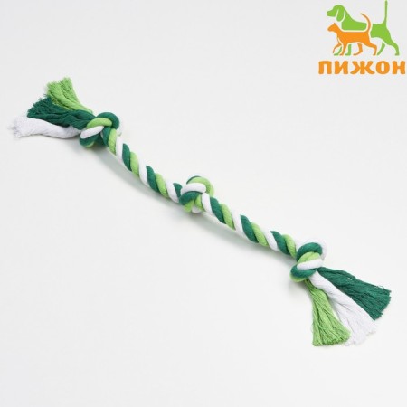Toy training cable "3 knots", up to 45 cm, up to 115 g, mix of flowers