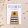 A postcard with a wooden element "Happy Birthday!" Handmade, gift, flags, 14.7x10.5
