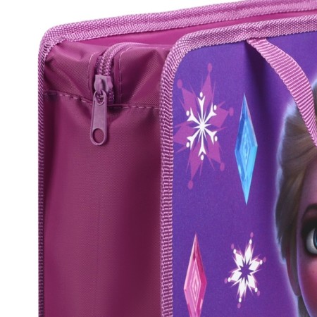 Folder with A4 handles, 33x26x7 cm, on lightning, plastic, cold heart-5
