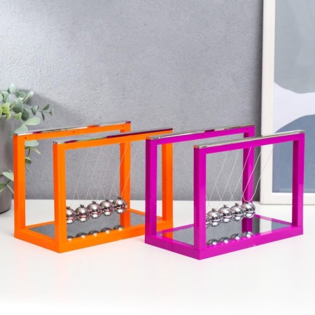 Pendulum "Technic balls" mix, rectangle, 12x15x8.5 cm-4