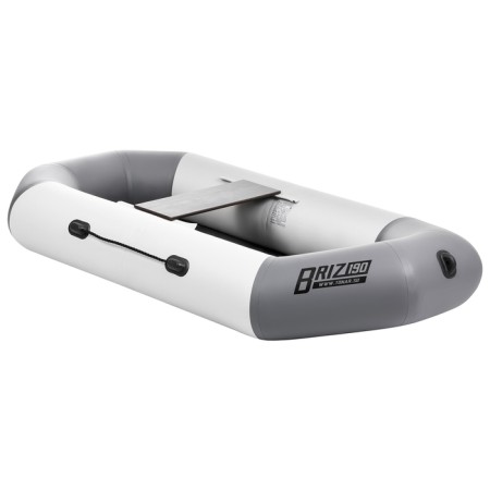 Breeze boat 190, with strokes, white/gray color