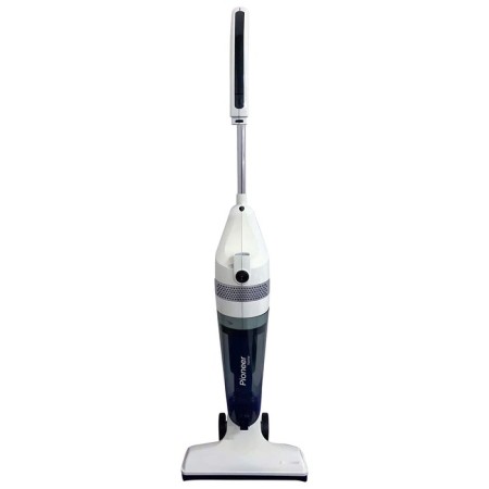 Vertical vacuum cleaner Pioneer VC466s, 120 watts, 1.5 l, white