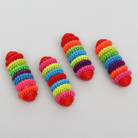 Chewing toy Super -resistant "gears", 7 rings, 14 cm,-1