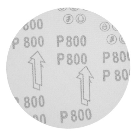Circle of abrasive grinding under the "Velcro" Tundra, 150 mm, P800, 5 pcs.-5