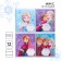 Notebook in a ruler of 12 sheets, 4 types of mix, cover coated paper, cold heart