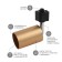 Single-phase track lamp TR14-gU10 SG under the lamp MR16 Satin-golden