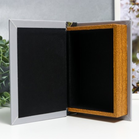 Broke-Kniga tree to the leatherette "iguana" 18x13x4 cm-4