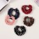 Hair gum "Madisson" shine, 7 cm, mix