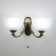 Sconces Citilux "Seville" CL414323, 39x16.5 cm, 2x75W, E27, brown color