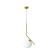 Suspension "Coin", size 30x20x197 cm, 1x40W, E27
