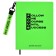 School diary for grades 1-11, solid cover, artificial leather, Soft-tach, silk-screen printing, keychain, lies, 48 ​​sheets, universal cheat sheet, block 80g/m2, neono-salad