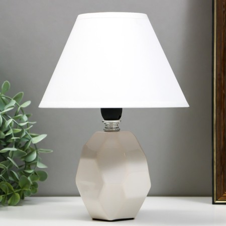 Hell lamp "Jacqueline" E14 40W white 18x18x24 cm Risalux