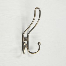 Furniture tundra hook TKT002, three -rod, bronze, 4 pcs TMP