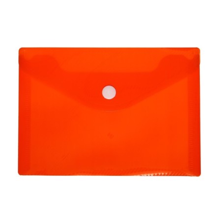 A set of 5 pieces, a button folder, A6, 180 microns, corrugated, fluorescent, 5 colors-4
