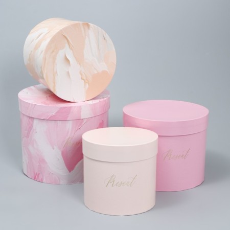 A set of hats for colors 4 in 1, gift packaging, “delicate”, 14 x 13 cm - 20 x 17.5 cm-3